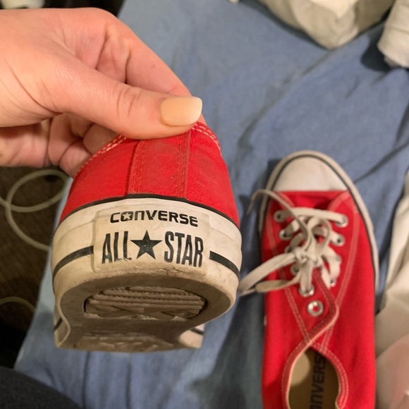 Red Converse - Picture 3 of 12